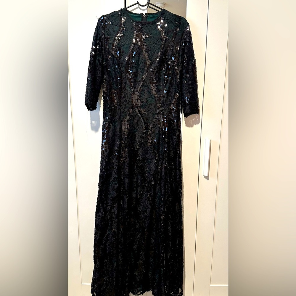 Hunter green exquisite gown